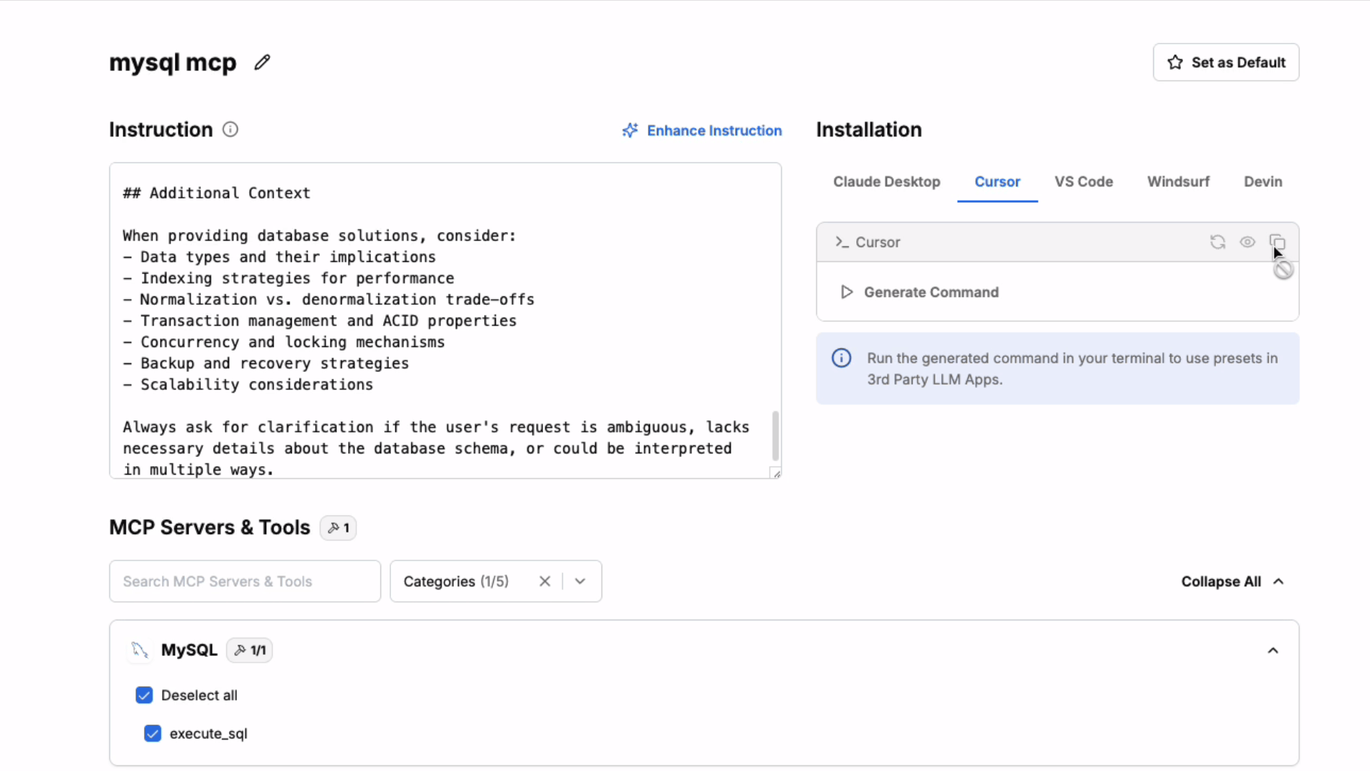 Easy MCP Proxy Access