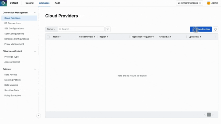Agentless Cloud DB Synchronization